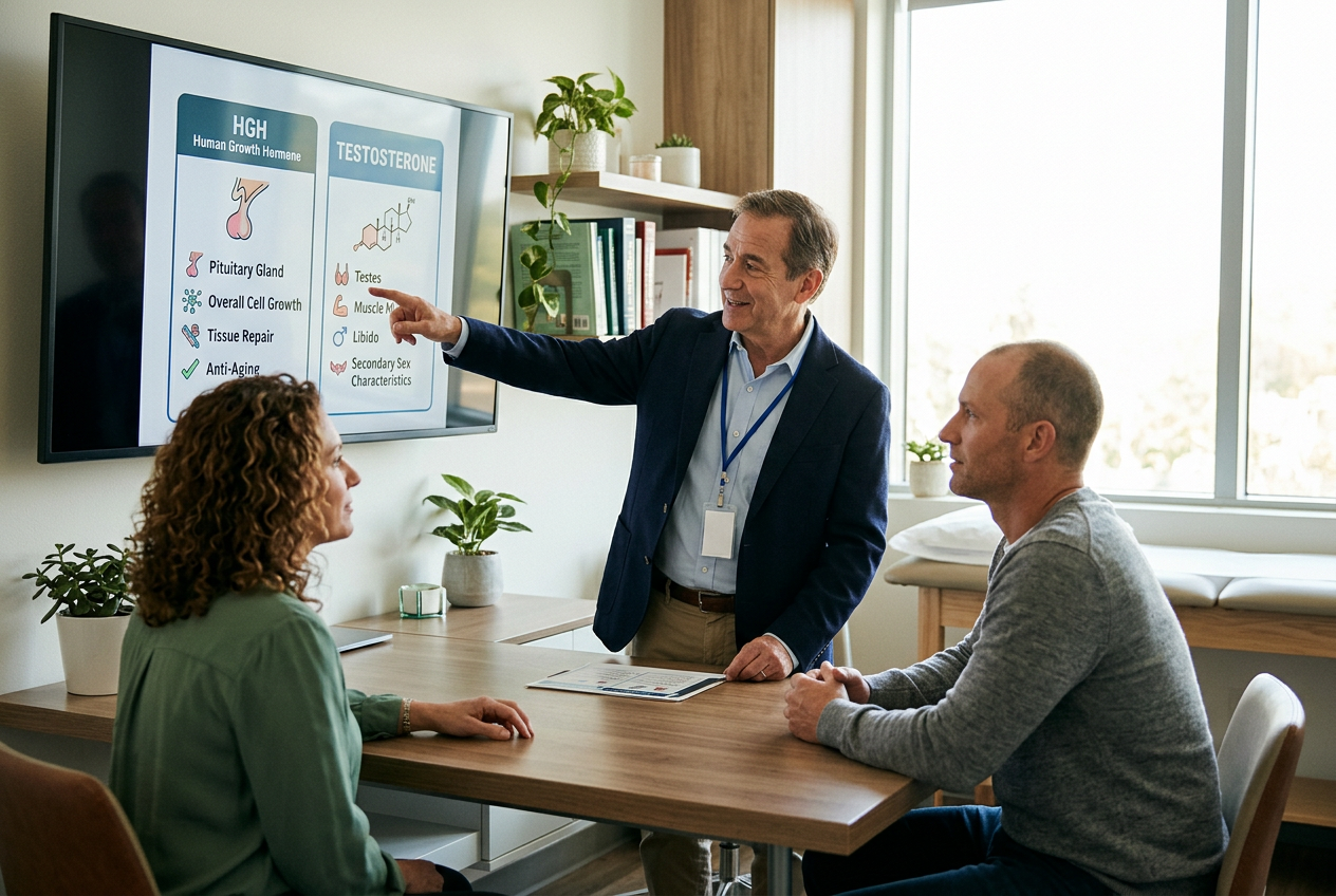 hgh testosterone differences lifestyle